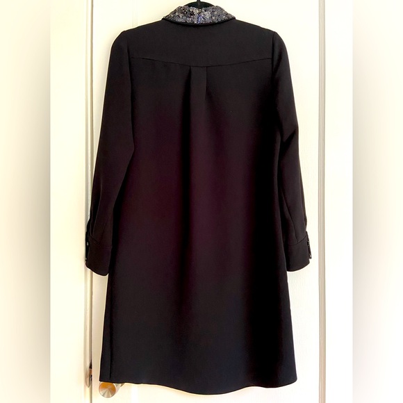Kate Spade Crepe Dress - Black - Size 0 - Picture 2 of 3